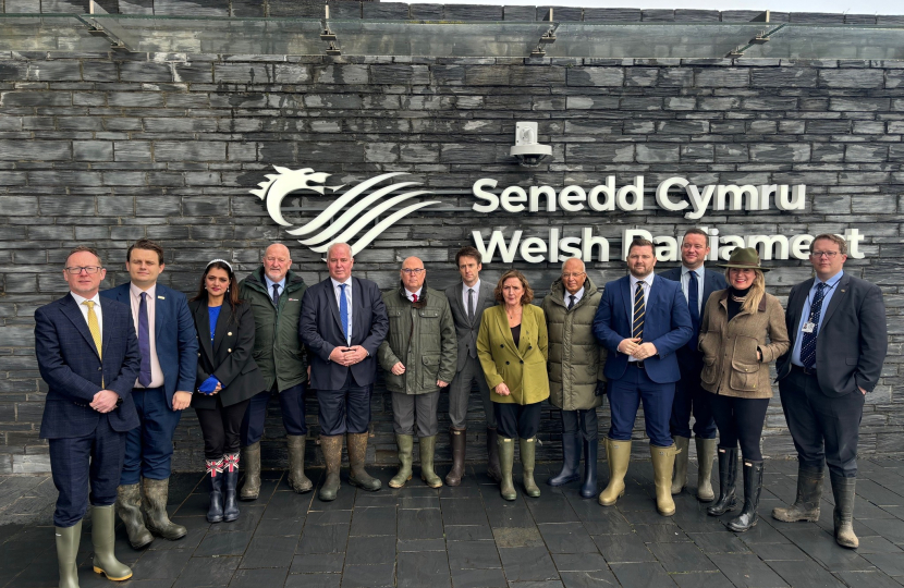 Monmouth MS Peter Fox, and the Conservative Senedd Group