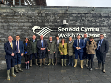 Monmouth MS Peter Fox, and the Conservative Senedd Group